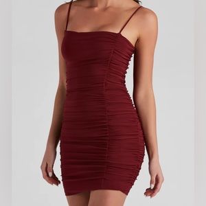 Red Mini Dress (Size Small)